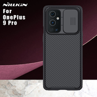 Nillkin For OnePlus 9 Pro case Camera Protection Lens 360 matte soft frame Camshield Phone Back Cover