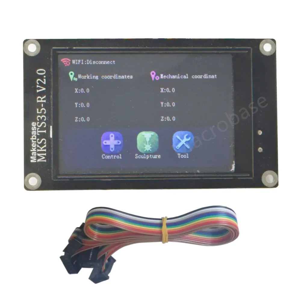 Makerbase CNC TS35-R TS24-R touch screen TS35 TS24 V2.0 display for MKS DLC32 V2.1 controller board