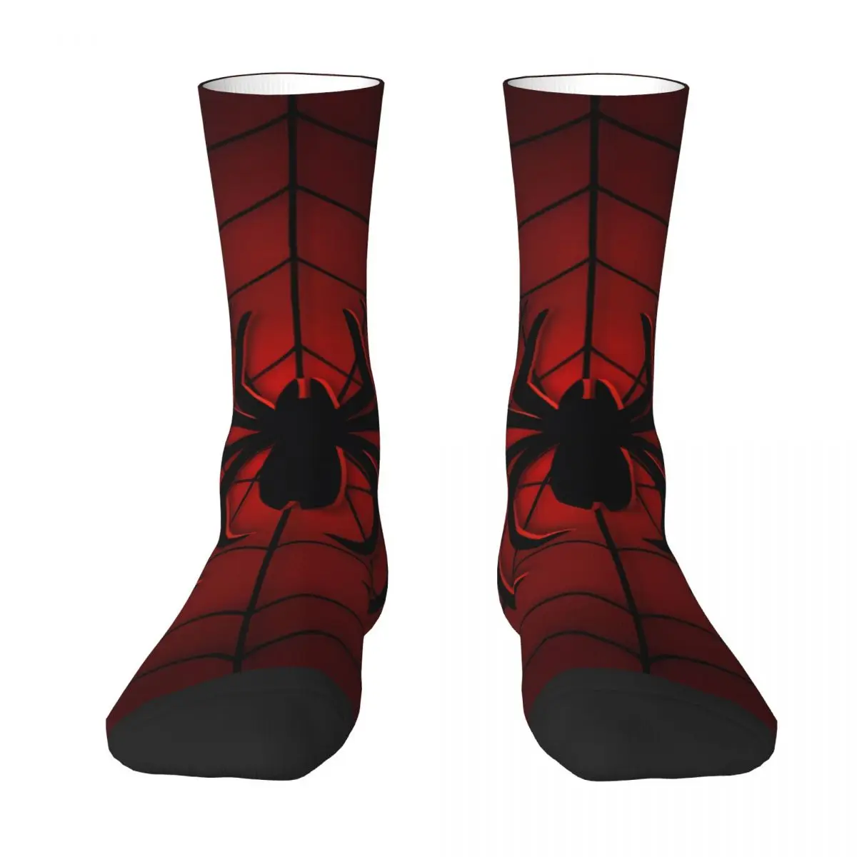 SpiderMan Superhero Socks Trendy Stockings Autumn Anti Sweat Adults Men Socks Comfortable Custom Outdoor Socks