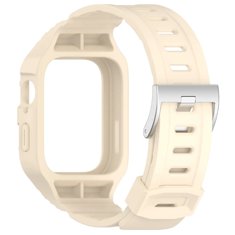 أحزمة ساعة مدمجة لساعة Watch Fit 3 الرياضية المصنوعة من السيليكون