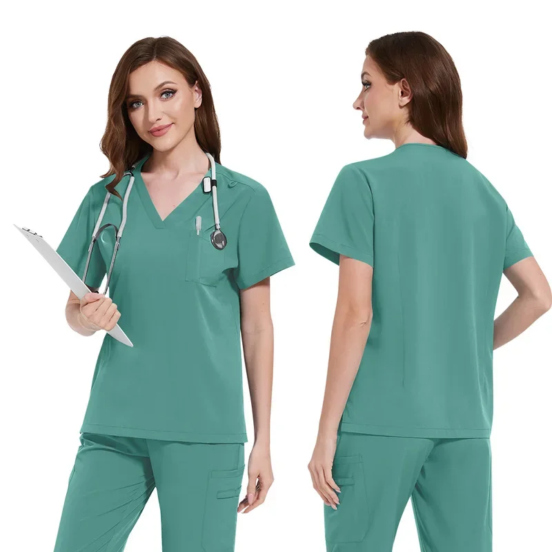 Wholesale Operating Room Medical Uniform Scrubs Hospital Working Scrubs Set Medical Supplies Nurse Dental Surgery Suit Workwear