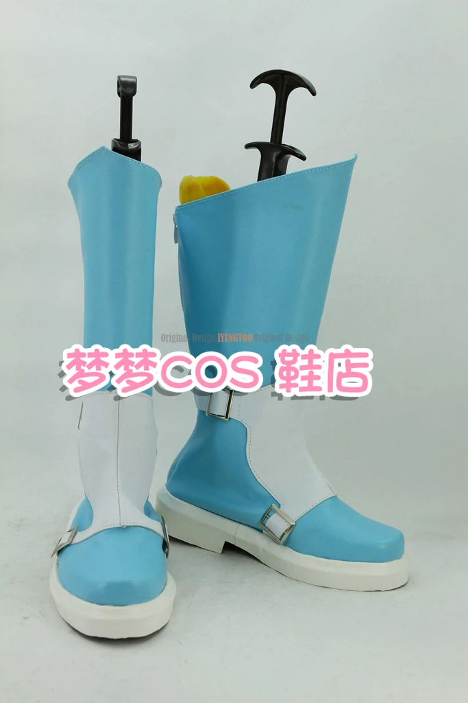 Cute High Earth Defense Club LOVE!  Yufuin En  Anime Characters Shoe Cosplay Shoes Boots Party Costume Prop