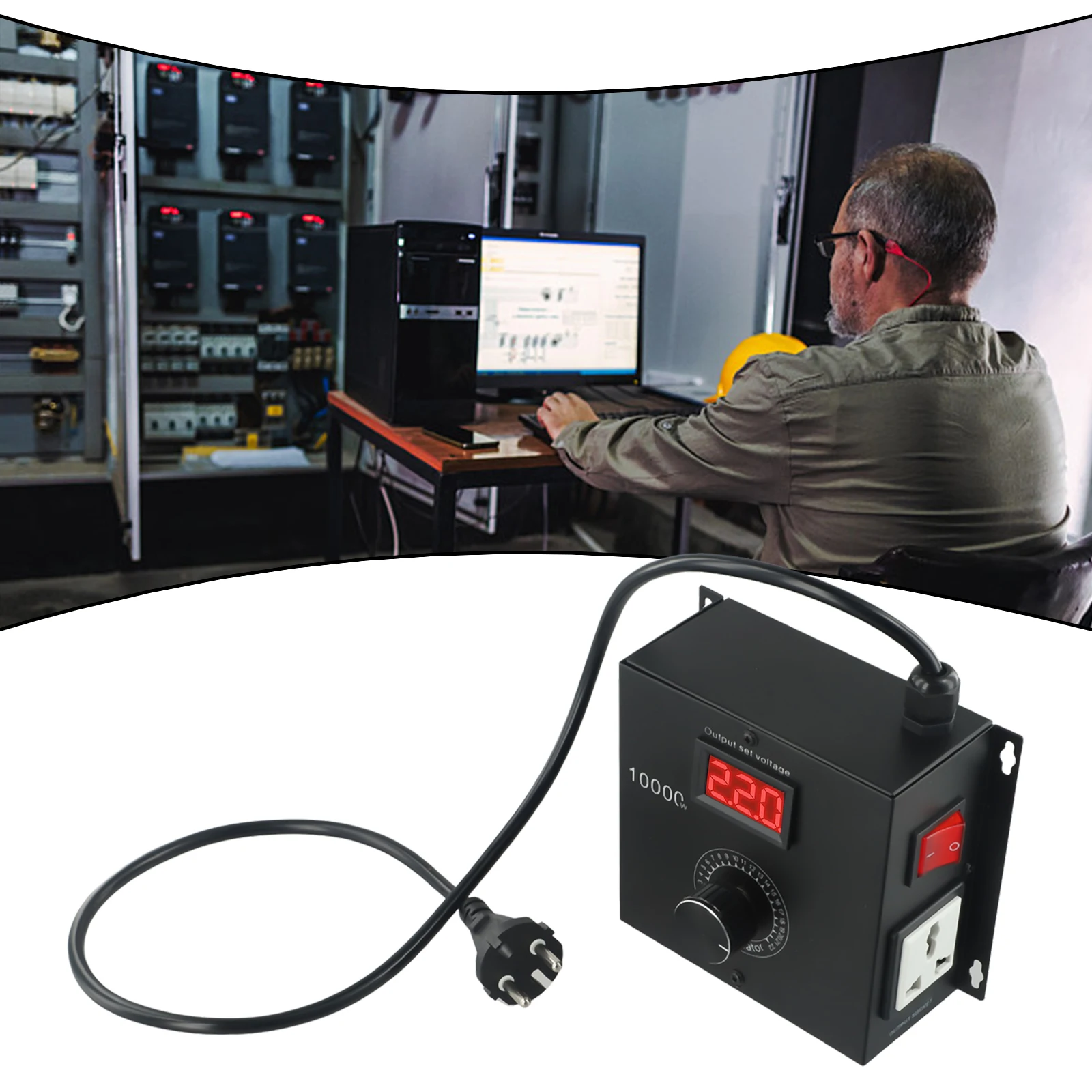 Regulator Voltage Regulator 10000W Controller Converter Electronic High-Power Variable Semiconductors Equipment