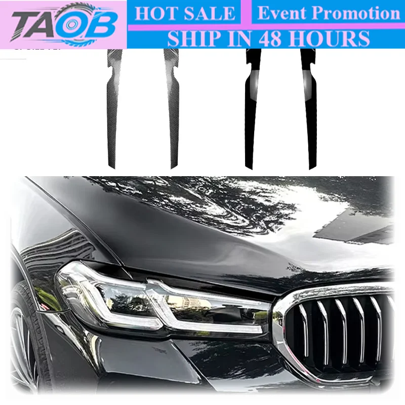 2021 2022 2023 Для BMW 5 серии G30 G31 G38 530i 530d 530e M550i M550d Передние фары с накладками 