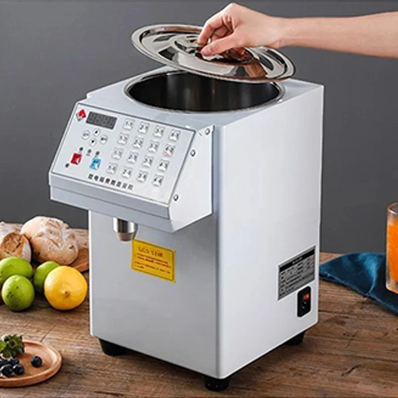 Fructose Quantifier Microcomputer Commercial Milk Tea Shop Equipment Copper Mouth Self-locking Type Bar Fructose Machine