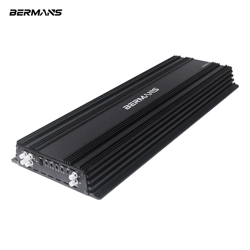 High-power 7000-watt Class D Car Amplifier, Mono-driven Subwoofer Speaker, Korean Design Excellent Heat Dissipation Performance