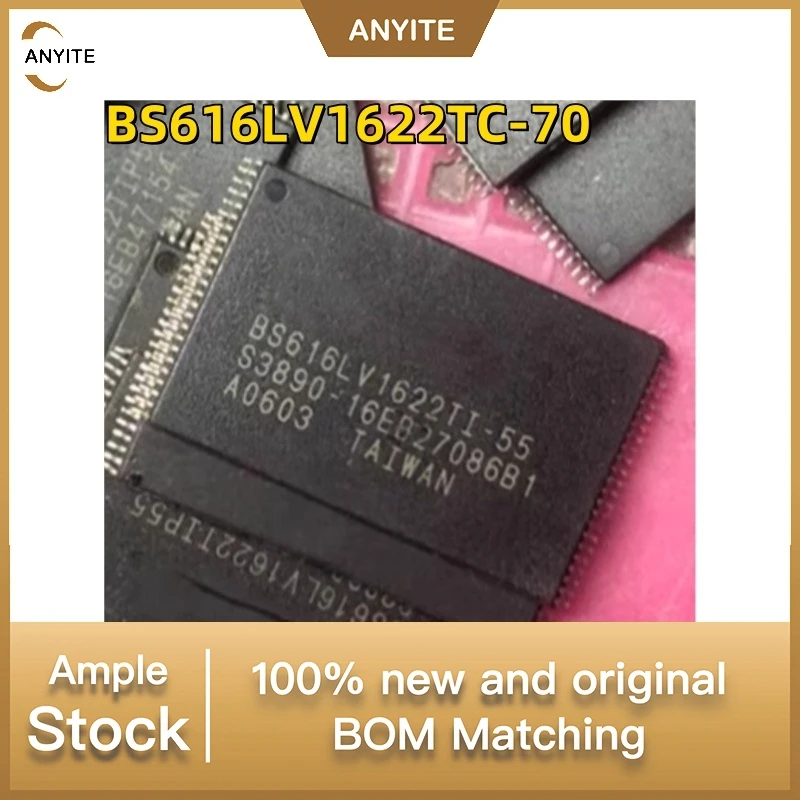 

New 5Pcs/LOT BS616LV1622TC-70 BS616LV1622TC BS616LV1622
