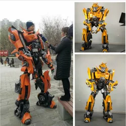 In Stock Bandai Anime Large Real People Wear Robot Props Clothing Armor Costume Cosplay Collection Model Toy Xmas Gifts