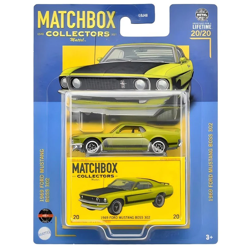 2024-GBJ48 Matchbox 1/64 1973 Savanna RX-3 18 Jeep Wrangler JL 1953 Ford COE V8 Vantage Collect die-casting alloy car model