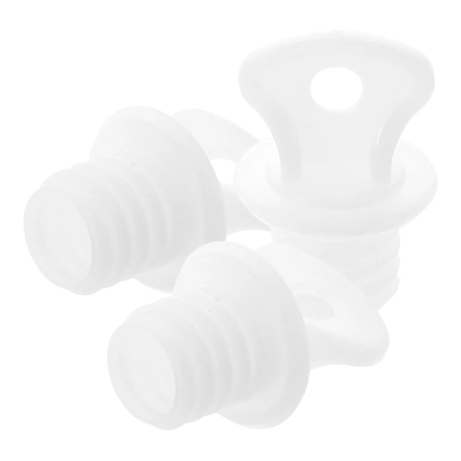 3Pcs Hot Water Bottle Cap Replacement Plastic Stopper Leakproof Lid Universal Fit Hot Water Bags Sealing Plug for Warmth and