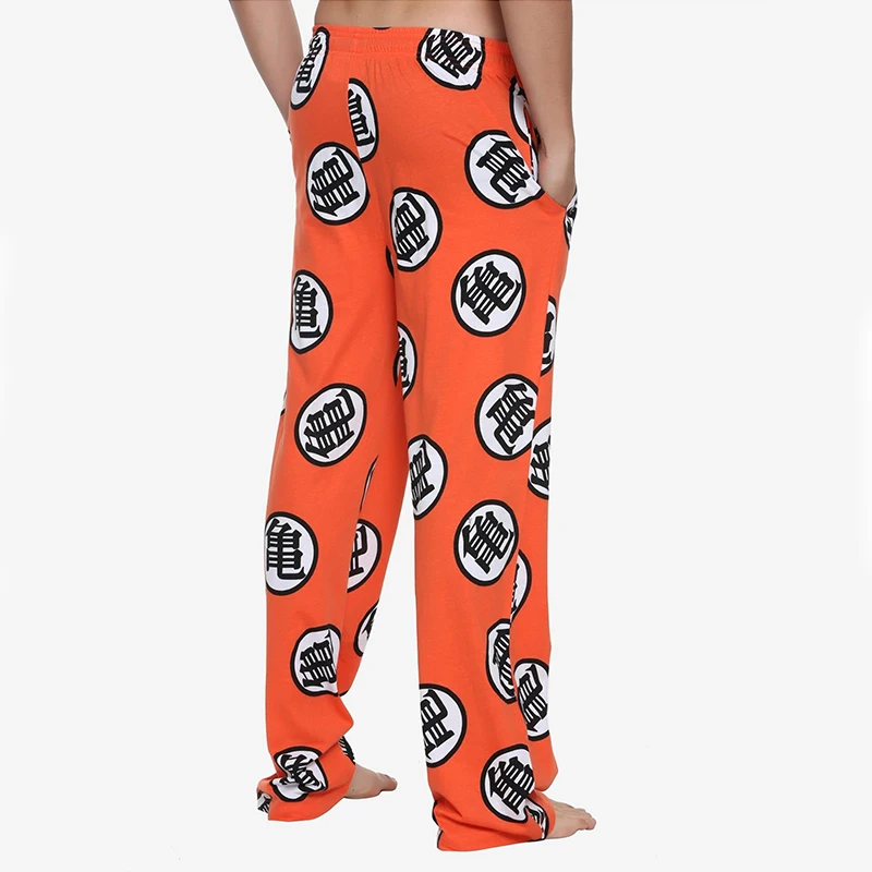 Bandai Dragon Balls "Go" "Kame" Anime Full Over Print Pantalon de pyjama pour enfants et adultes Été Séchage rapide Pantalon léger et confortable à jambes larges