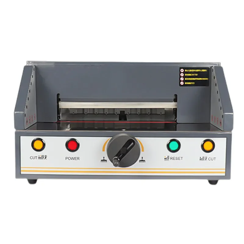 Upgrade Electric Paper Cutter Heavy-duty Thick Layer 330 MM Paper Cutter Tender Small Desktop Paper Cutter 4CM
