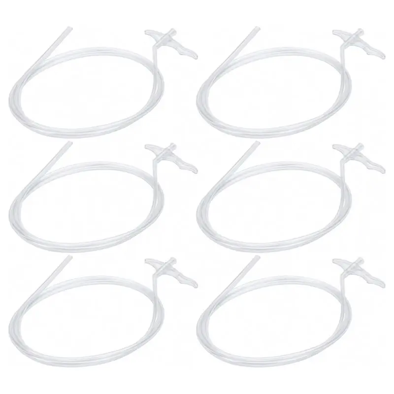 AB41-6PCS Universal Expanding Foam Nozzle Extension Tubes, 78.74 Inch For DIY Foam, Caulking, Insulation