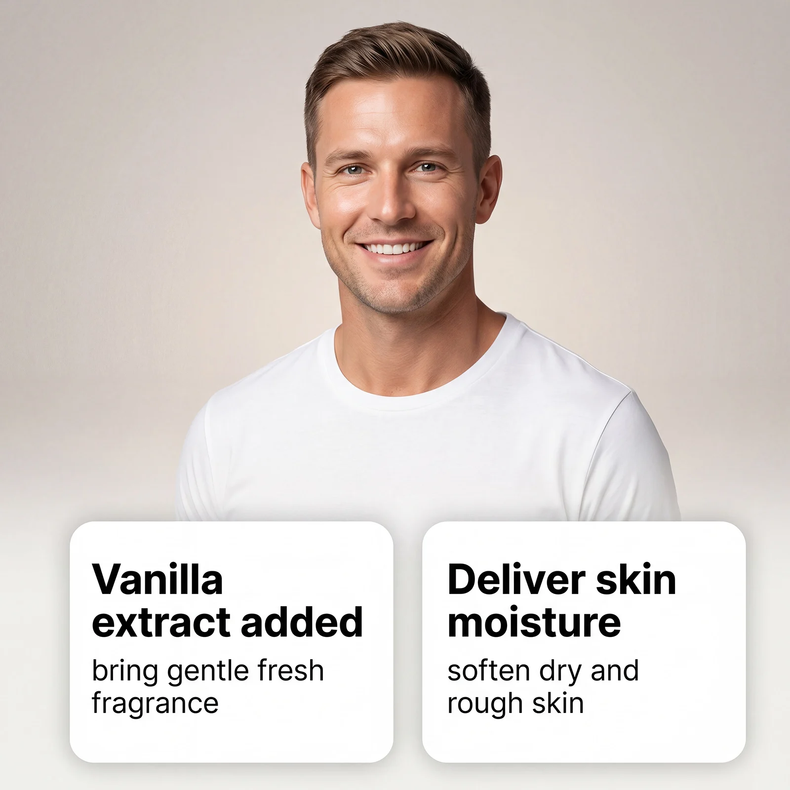 Gentle Body Moisturizer Cream Soothe Dry Itchy Skin Long Lasting Water Lock Deep Hydration Body Cream Intensive Nourishing 50g