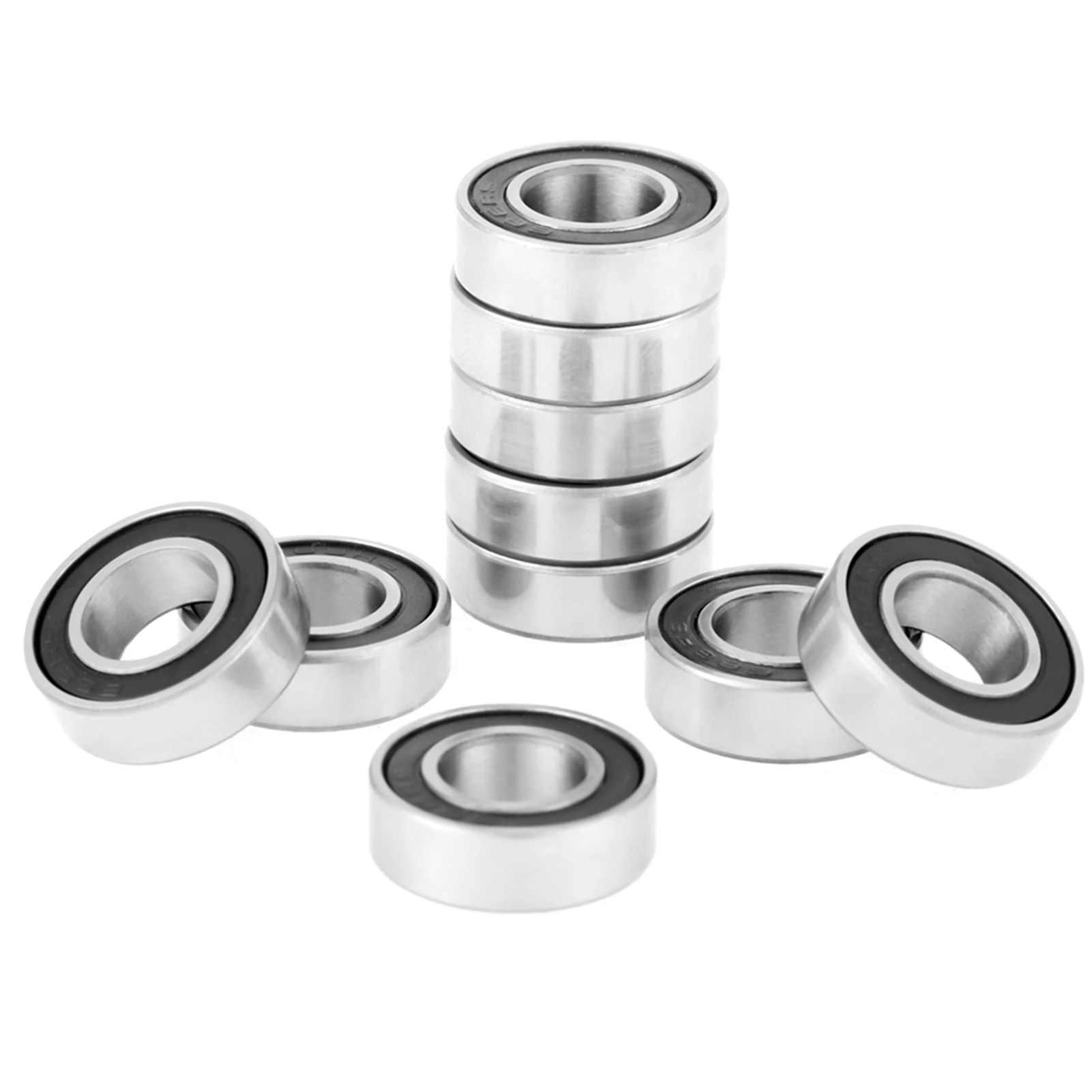 10pcs 688-2RS Rubber Sealed Deep Groove Ball Bearings 8x16x5mm