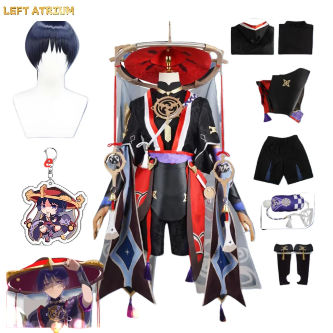 

Scaramouche Kunikuzushi Balladeer Cosplay Anime Clothes Halloween Costumes For Men Deguisement Garcons Fantasias