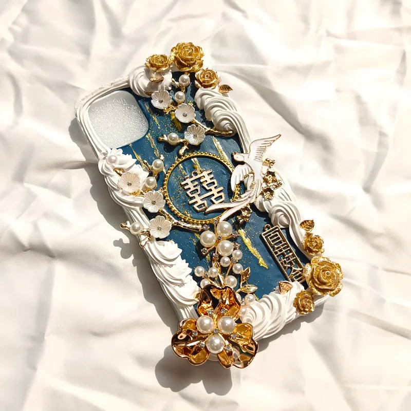 

4110 New Wedding Gift for Friend's Wedding Elegant Phone Case Bride Groom Custom Fit Apple iPhone vivo Huawei Xiaomi OPPO