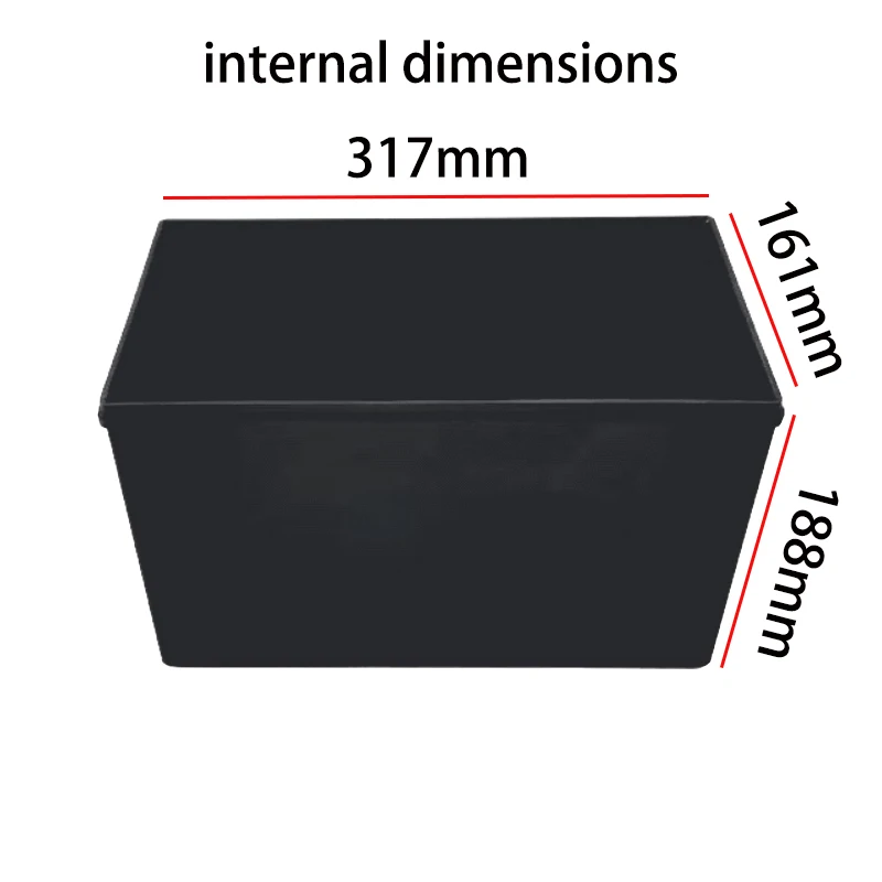 12V Lifepo4 Battery Storage Box Solar Cells 12V 100Ah 105Ah 150Ah 180Ah 200Ah 280Ah Lifepo4 Batteri Box RV Battery Plastic Case