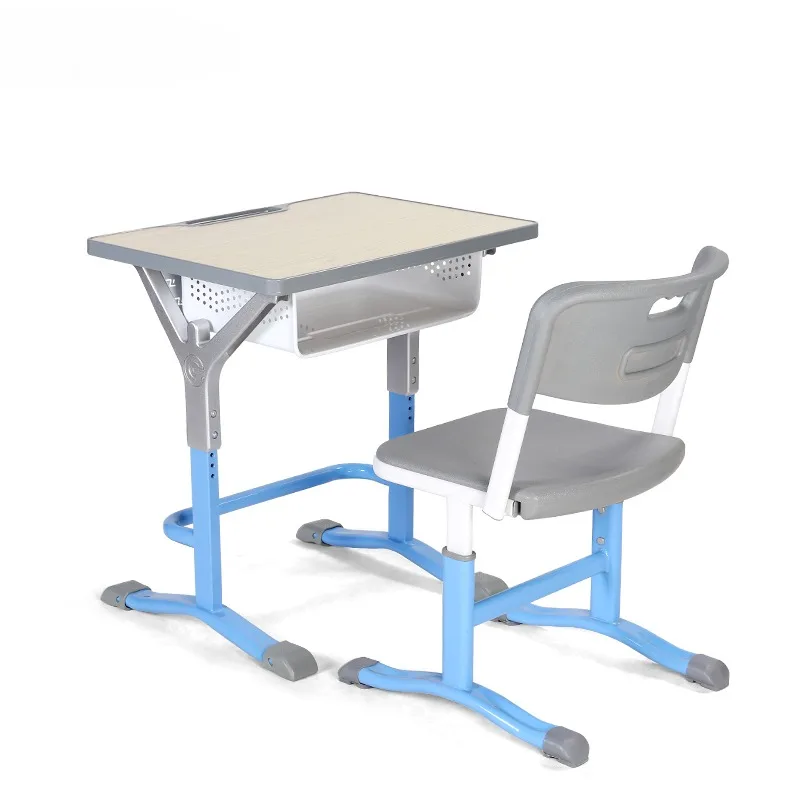 

Desks and chairs School tutoring training class Lifting study table Junior high school students writing table