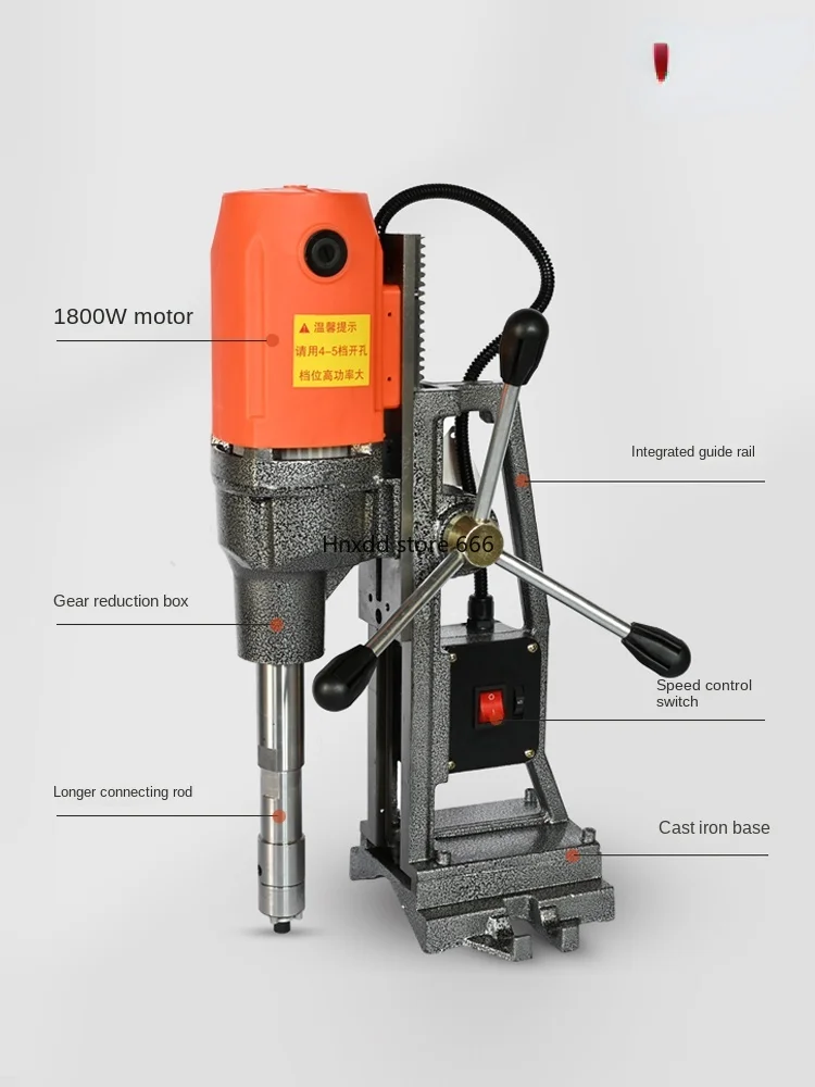 Electric galvanized pipe fire pipe opening machine