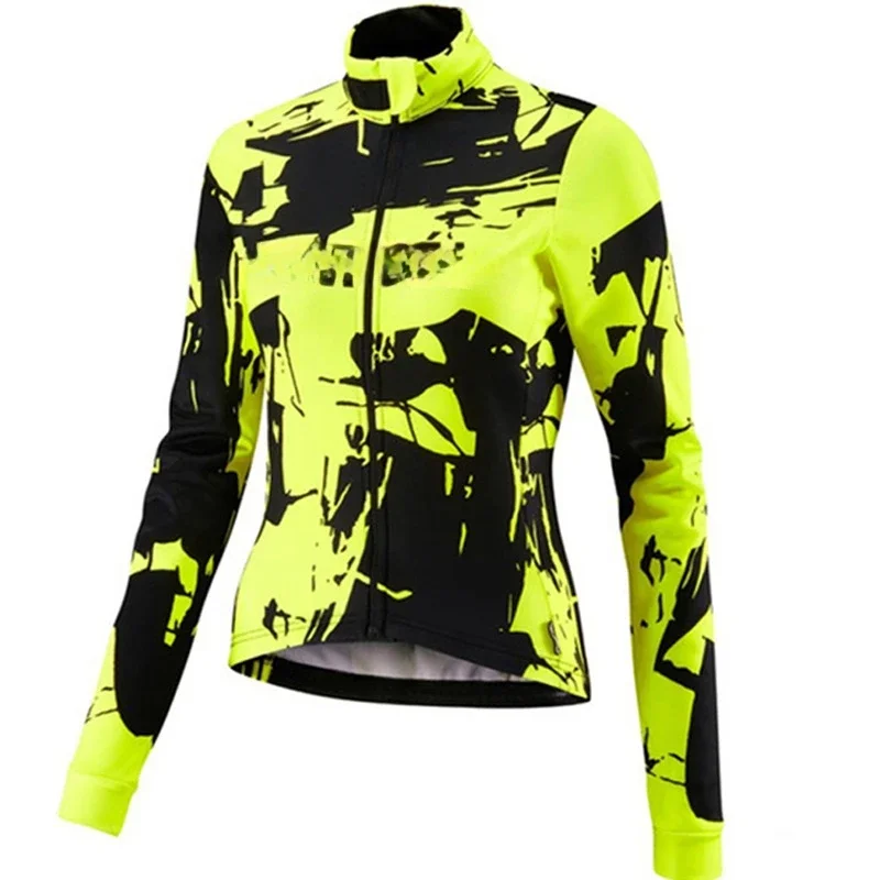 Woman  Cycling Jackets Long Sleeve Jersey Cycle Unforme Maillot Ropa Ciclismo Mujer Road Bike Clothing