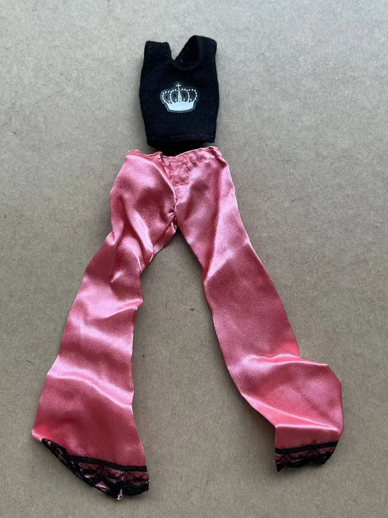 Pantalones de Muñeca Slim 1/6, Camiseta, Falda, Decoraciones Coloridas para Muñecas, Ropa DIY, Vestimenta Personalizada para Muñecas