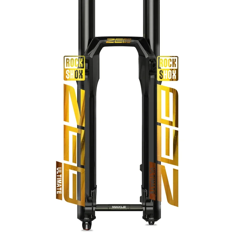 ZEB ULTIMATE Mountain Bike Front Fork Decals Bicycle Front Fork Stickers Bike Stickers Bike Accessories