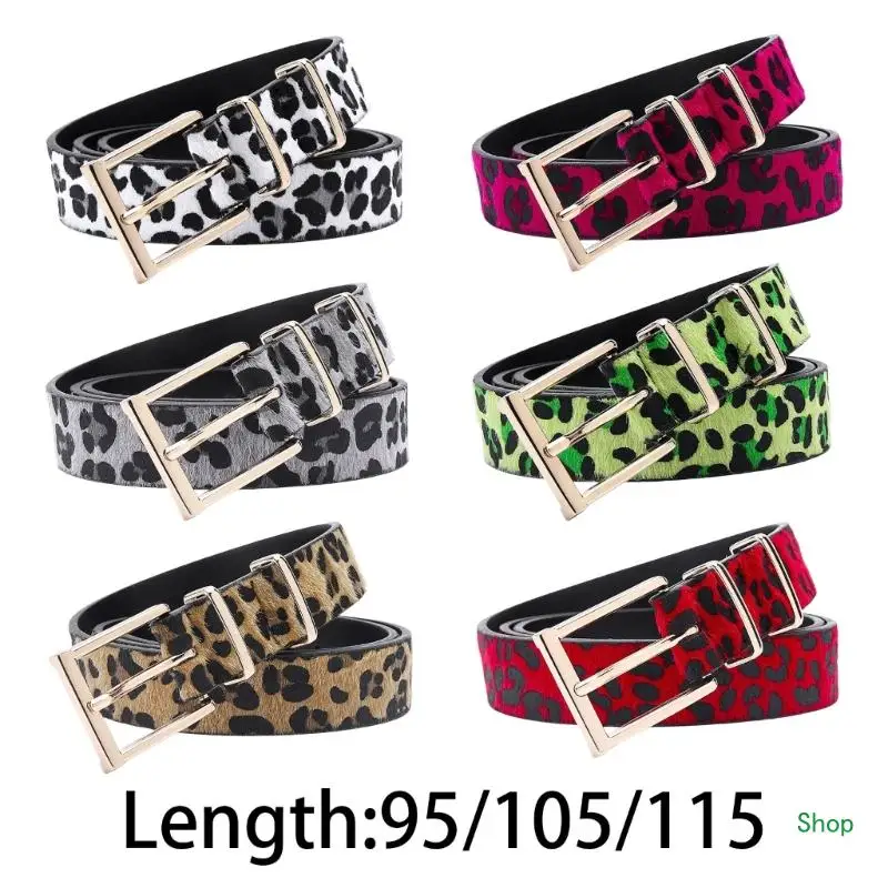 Dropship Leopard Print Hot Waist Belts for Jeans Retro Waist Belt Cowgirl Body Jewelry