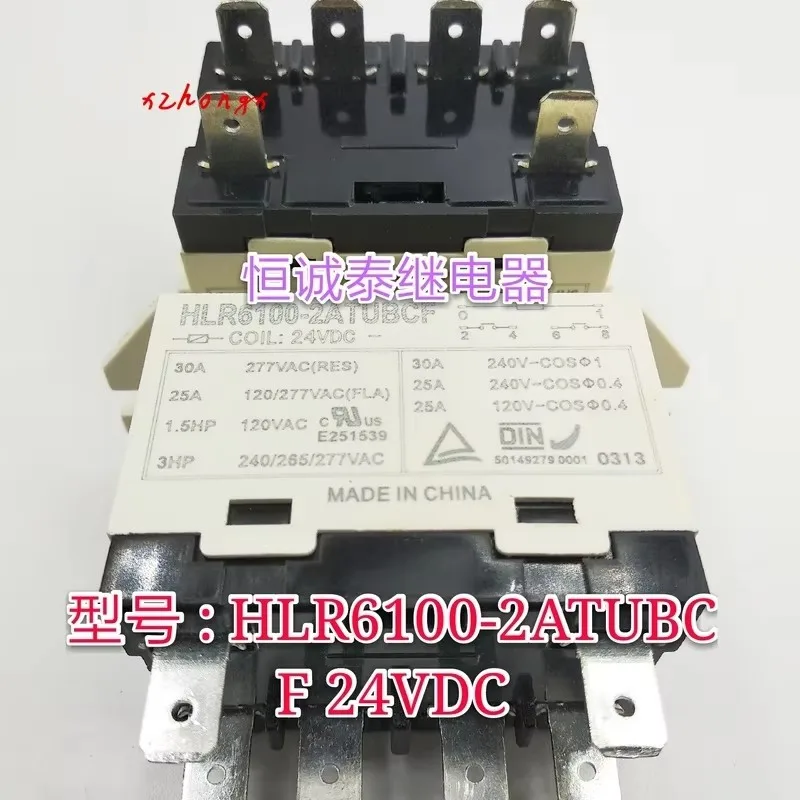 

Hlr6100-2atubcf 24VDC relay 30A group of normally open 6 plug