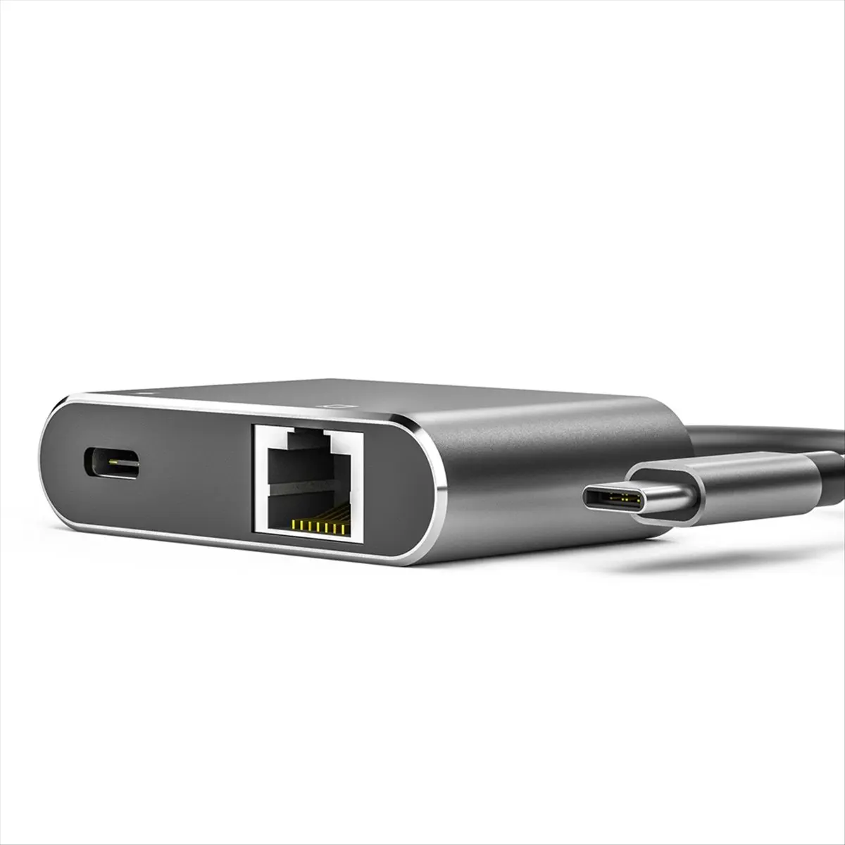 A99X 1000Mbps USB C to Ethernet Adapter PD3.0 Type-C Charging Port Network Adapter Type C to RJ45 Network LAN Adapter for PC