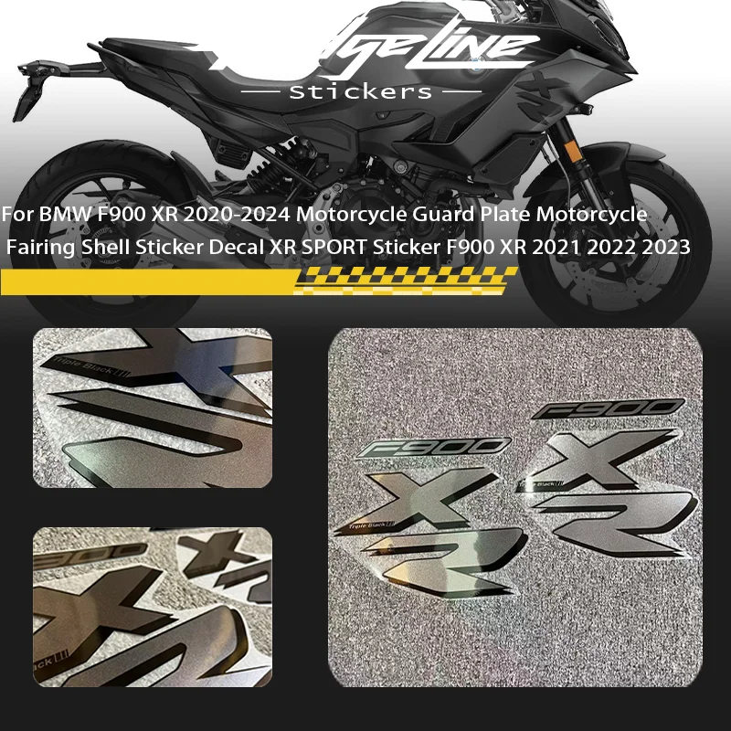 

For BMW F900 XR 2020-2024 Motorcycle Guard Plate Motorcycle Fairing Shell Sticker Decal XR SPORT Sticker F900 XR 2021 2022 2023