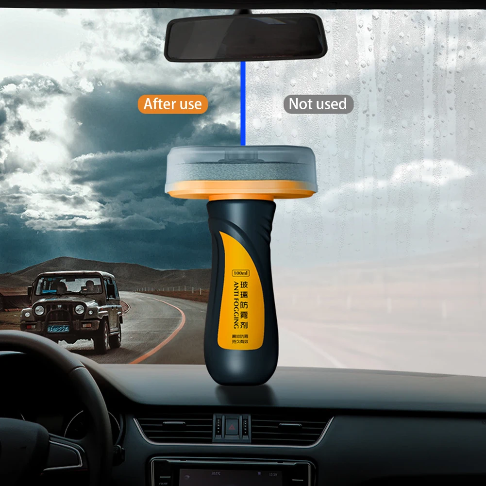 Glass Cleaner With Rain-Repellant Multifunctional Automotive Glass Cleaner For Furniture Glass