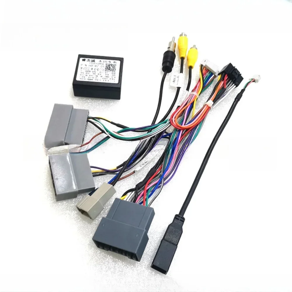 Canbus Box HD-RZ-01 For Honda Fit/Jazz/City/Greiz/Odyssey/Crider/Envix/Vezel/Elysion/Everus VE/HRV/CRV Android 2 Din 16Pin Cable
