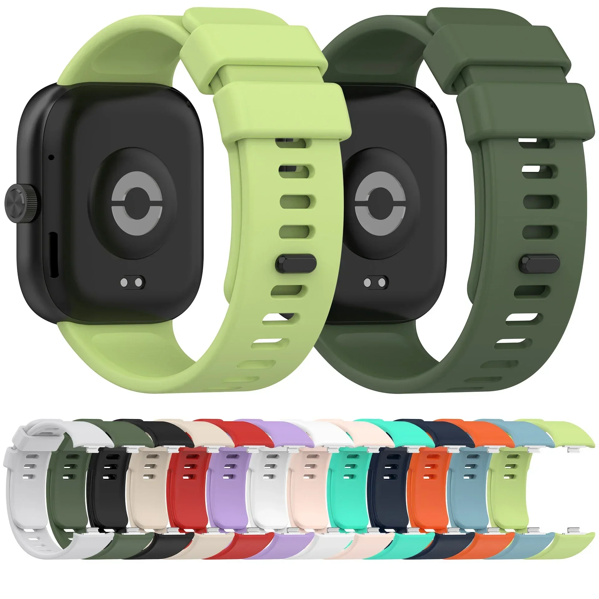 Original Silicone Strap for Redmi Watch 4 Sport Smart Watch Bracelet for Xiaomi Mi Bnad 8 pro Wristband Accessories