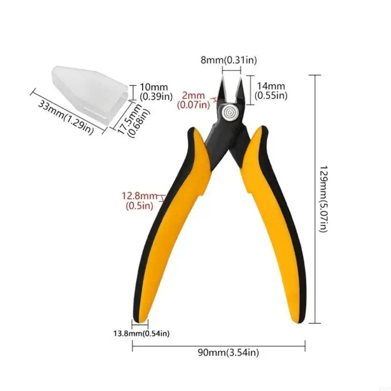 P82E Диагональная резка плоскогуб