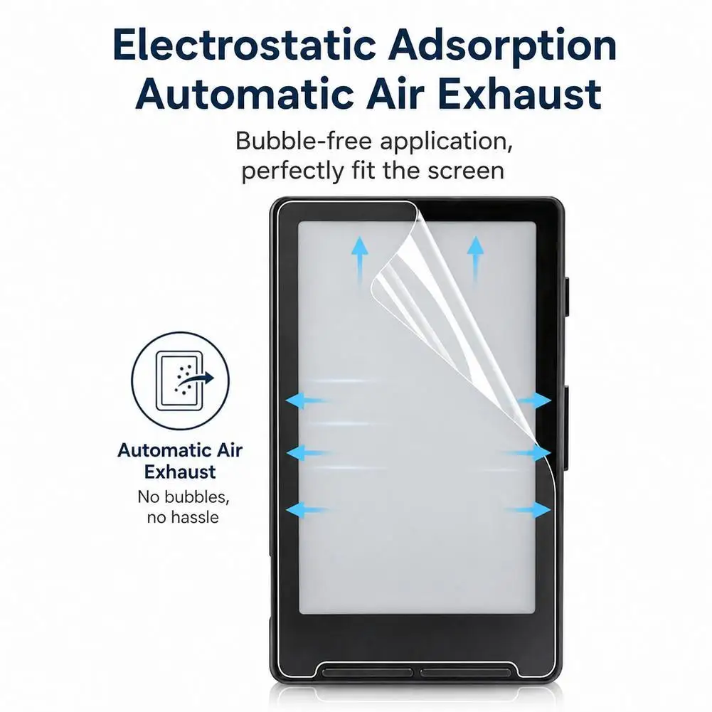 HD Clear Soft Screen Protector For Xteink X4 Pro E-Reader Anti-Glare  High Transmittance Flexible Film Screen Protective Film