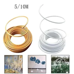 5/10M Wedding Party Decoration Moulding Tube PVC Aluminium Plastic Moulding Tube Birthday Party Decoration DIY Props Decoration