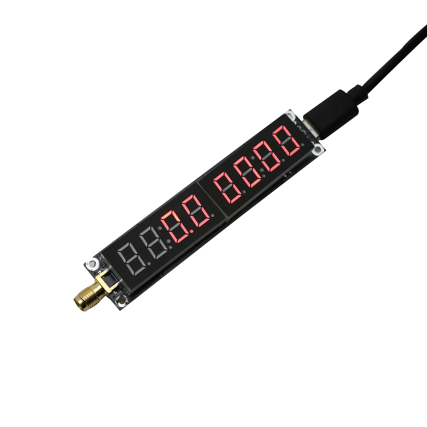 2-Kanal 1kHz-1600MHz RF-Frequenzzähler VHF UHF Digitaler Frequenzmesser für Walkie-Talkie, FM/AM/SW-Radio, SDR, 433M/868M/1575MHz – Detail 7