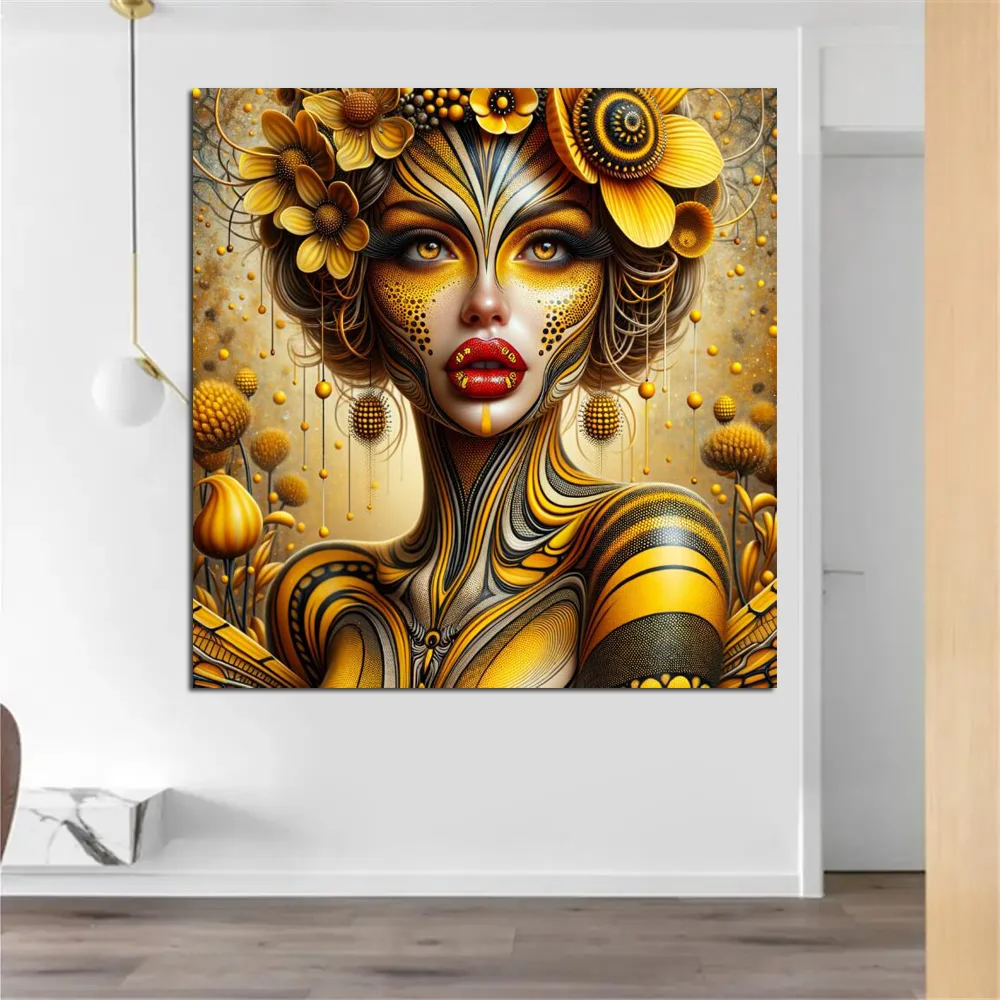 Surreal beautiful and attractive woman DIY Diamond Painting New 2025 Fantasy Girl Cross Stitch Kits Mosaic Embroidery For Decor