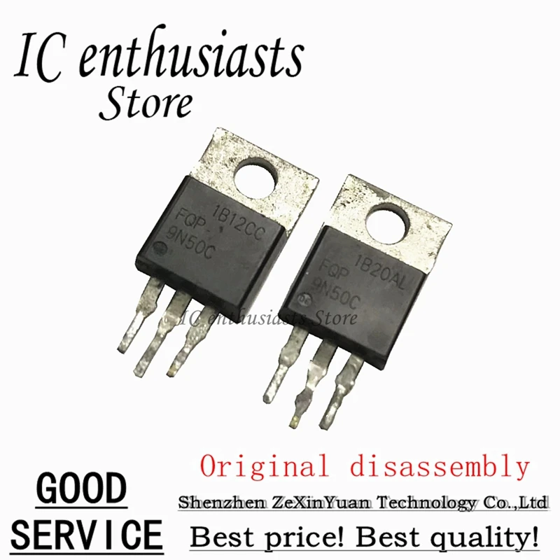 10PCS FQP9N50C 9N50C 9A 500V TO-220 Original disassembly