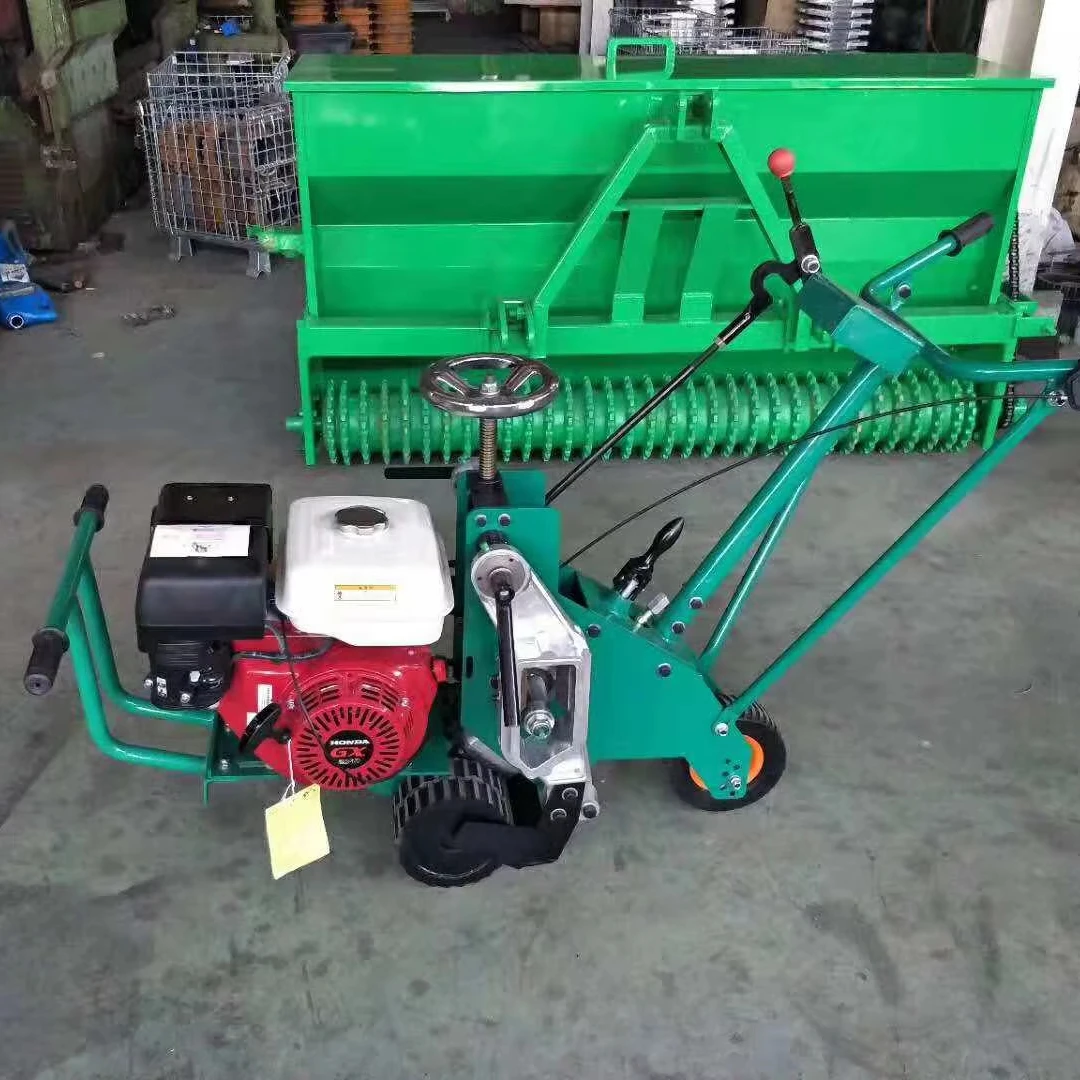 

Gaso line Grass Roll Transplanter Industrial Turf Sod Cutter Automatic Gaso line Driven Reel Mower Machine