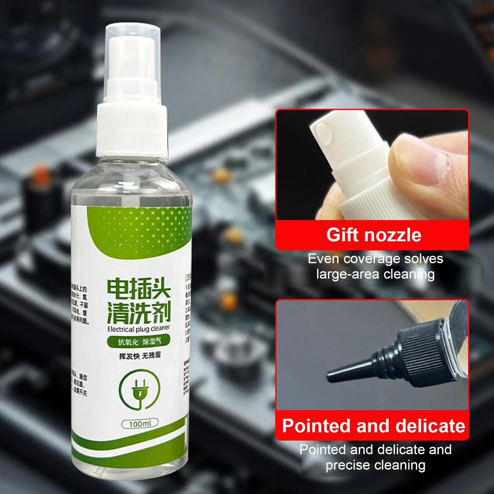 Electric Parts Cleaner Industrial Electronics Parts Cleaner Portable Equipment Degreasing Supply for School Repair Shop