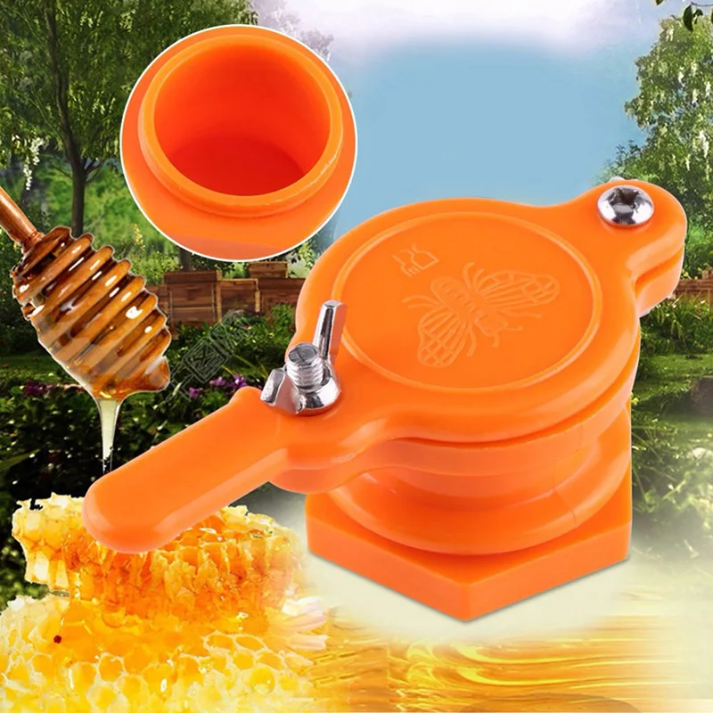 

4/1PCS Bee Honey Tap Gate Valve Durable Non-toxic Honey Separation Tap for Bottling Honey Extractor Machine Beekeeping Equipment