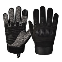 Tactical Anti-cut Gloves Men's Long Fingers Military Fans Training Outdoor Sports Protection Microfiber Wear-resistant