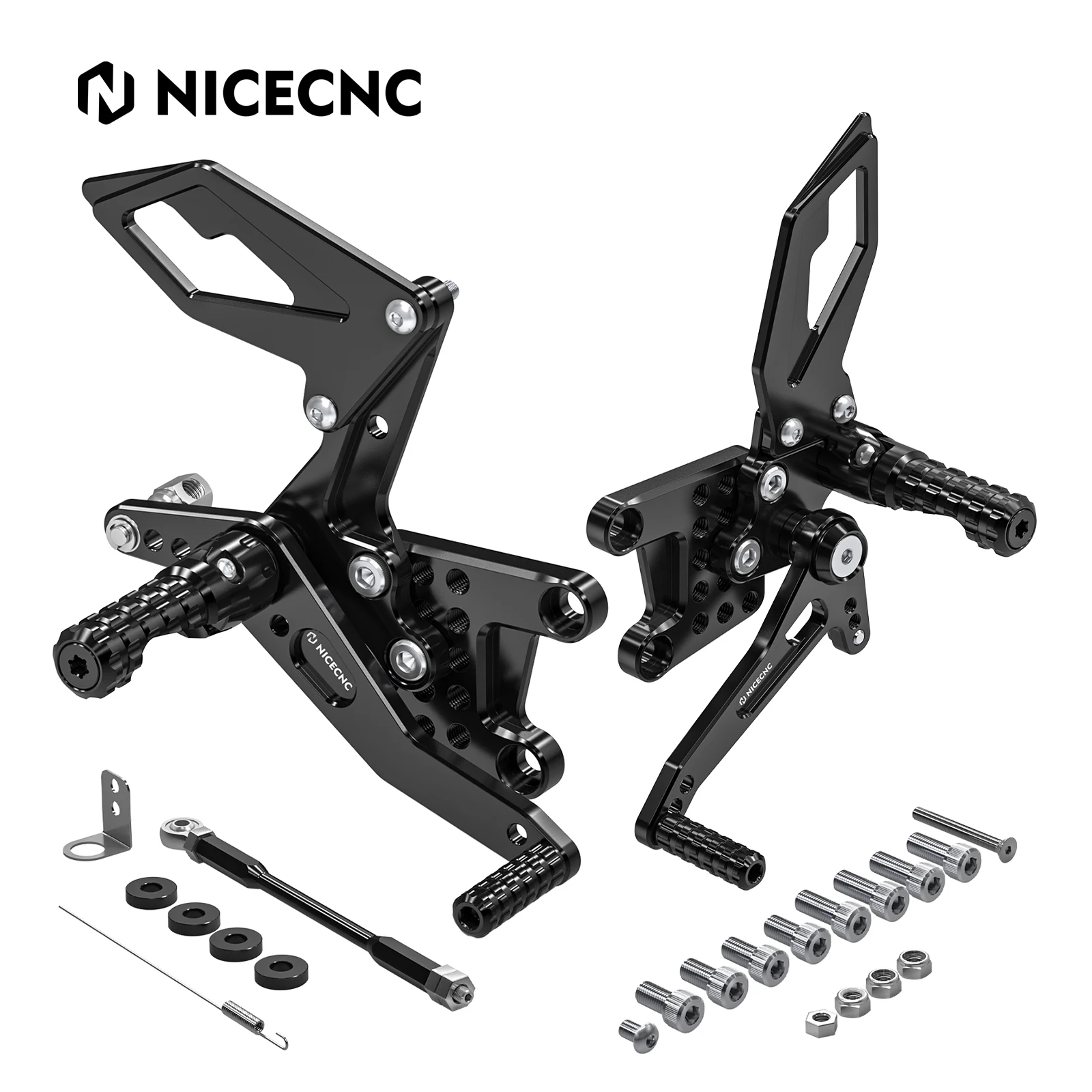 

For Suzuki SV650 1999-2010 Rearsets Gear Shifter Rearsets for Suzuki SV650S 1999-2011 SV650S ABS 2007-2011 SV650A 2003-2010