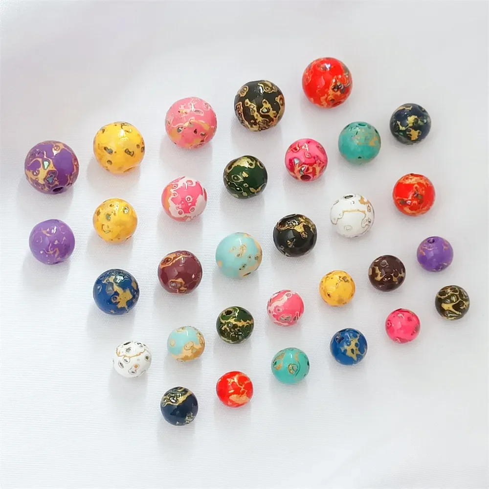 Intangible Cultural Heritage Such Lacquered Beads Loose Beads Multi-treasure Buddhist Prayer Beads Bracelets Necklaces Accessori