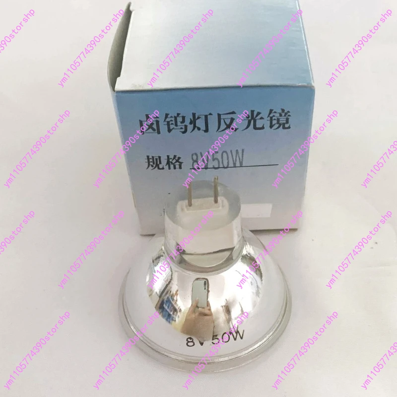 64607 EFM 8V50W Halogen‑Lamp‑Cup For Microplate‑Reader Microscope Endoscope Optical‑Light‑Source Instrument‑Bulb