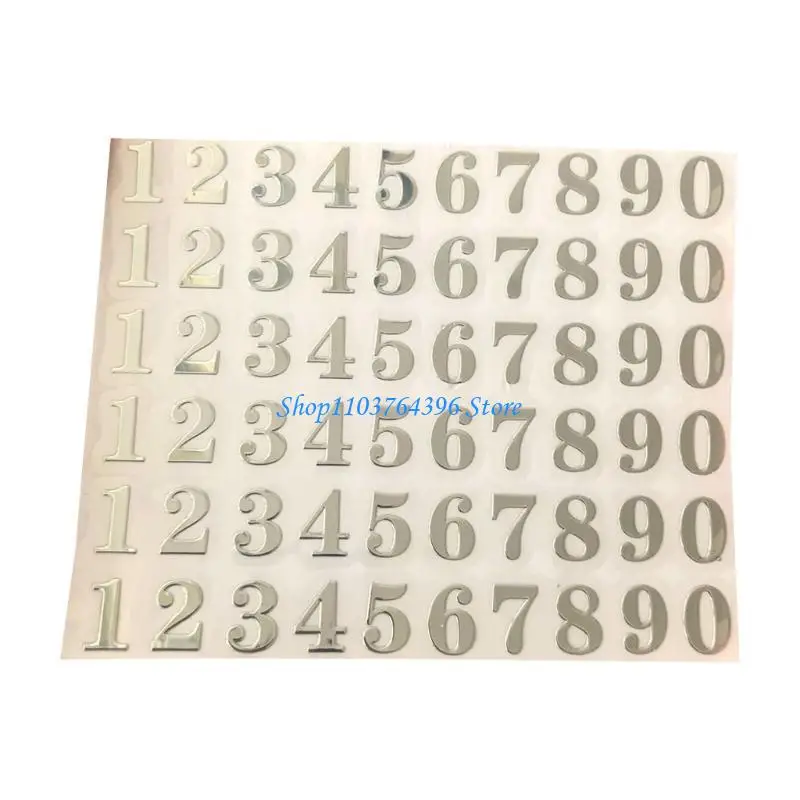 

1 Sheet 4mm 9mm Number Sticker Letter Decorative DIY Album Hand Book Diary Scrapbook Gift Stickers Decor Supplies