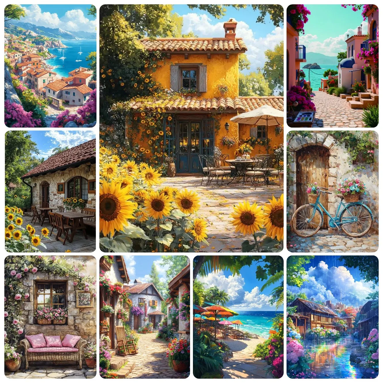 

Jigsaw Puzzles for Adults - Animal House Scenery- Jigsaw Puzzle Home Decor Adults Puzzle Games Family Fun Puzzles Educational