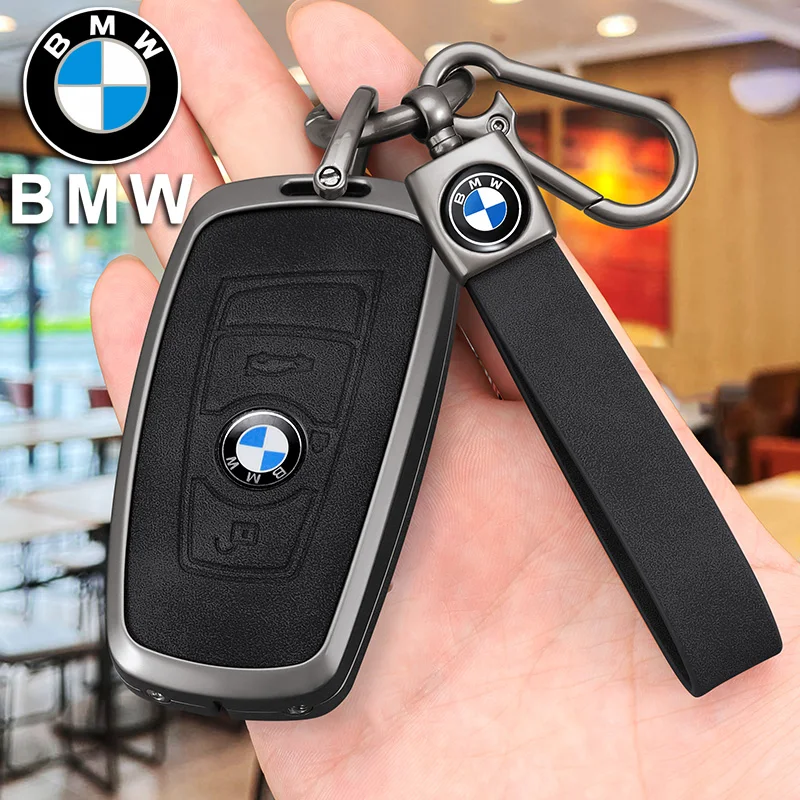 Çinko Alaşım Araba Anahtarı Durum Kabuk Kapak BMW 1 3 5 7 Serisi X1 X3 X4 X5 F10 F15 F16 F20 F30 F18 F25 M3 M4 E34 Koruyucu Aksesuar